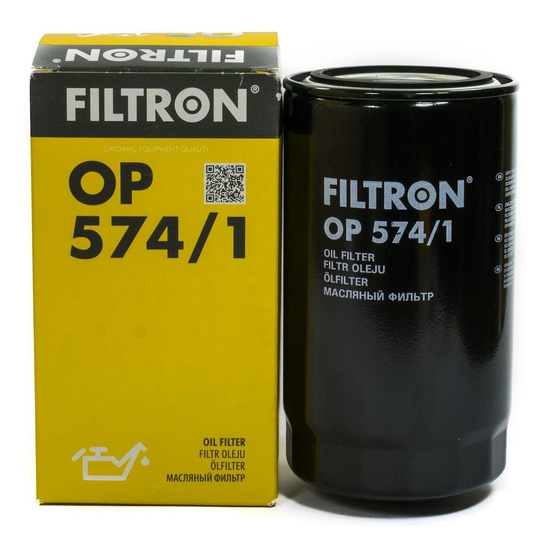 FILTRON filtr oleju OP574/1 - Volkswagen LT28, LT31, LT35 2.7D, Volvo (Trucks) 