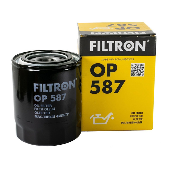 FILTRON filtr oleju OP587 - Mitsubishi Colt 1.8 86->