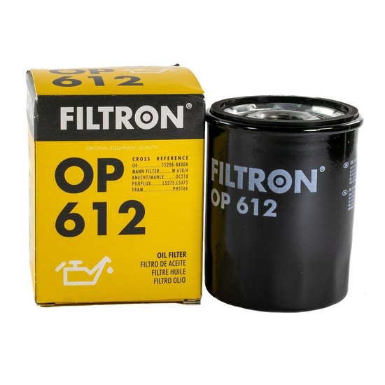 FILTRON filtr oleju OP612 - Nissan Micra 1.0 SLX