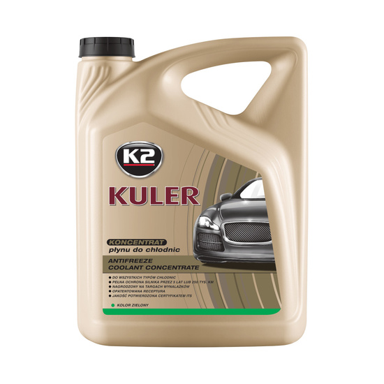 K2 Kuler koncentrat płynu do chłodnic samochodowych Zielony 5L